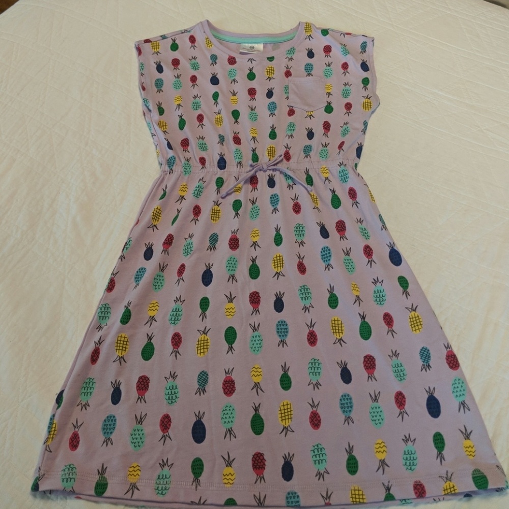 Hanna Anderssson knit pineapple dress
